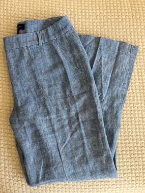 Talbot Chambray 100% Linen Pants